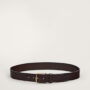 Nappa leather belt