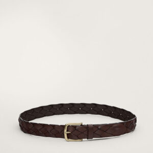 Braided Leather Belt