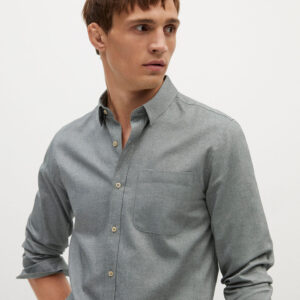Slim fit modal cotton shirt